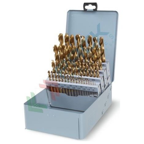 SERIE DI 49 PUNTE PER FERRO HSS-Tin ART. 414/SP49 (1/2)