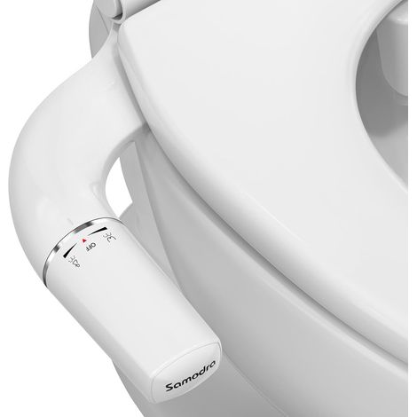 Bidet Toilette WC Japonaise Toilette Bidet Non Électrique Double Buse Interface France Taille Standard 3/8-Bidet Kit Complet (1/5)