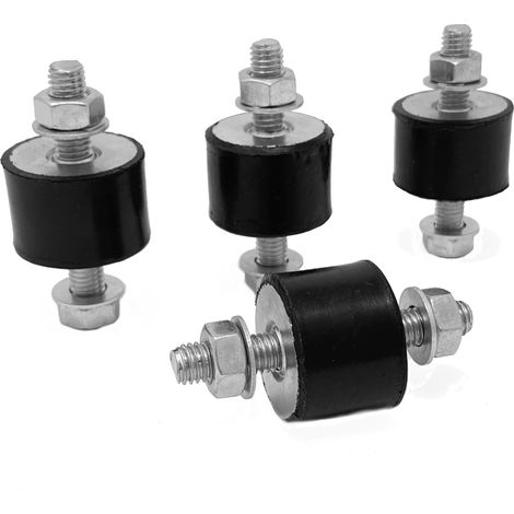 Ormant Supporto antivibrante in Kit Antivibranti Cilindrici per staffe climatizzatori Ø 30 M8 in cfz da 4 pz (1/3)