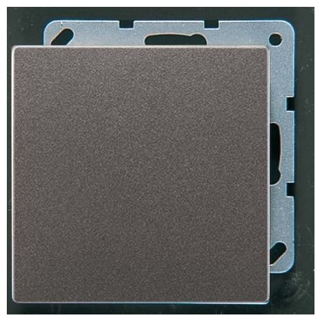 Jung Tapa ciega (encastrada), Aluminio lacado, Serie LS, antracita AL 2994 B AN