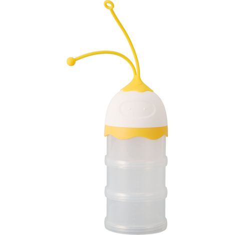 Boîte de voyage pour poudre de lait bébé 3 couches empilable, récipient de stockage étanche avec couvercle (1/5)