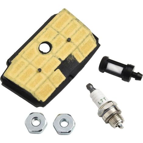 Kit d'entretien de rechange avec filtre à air et écrous de barre pour MS192 MS193 MS194 remplace 1137 120 1600 0000 350 3504 0000 955 0801 (1/4)