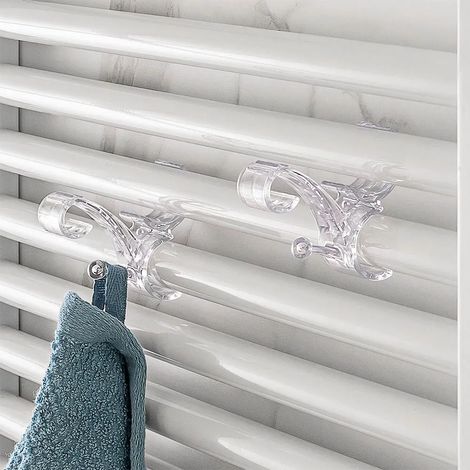 Appendini per termoarredo trasparenti in set da 2 pezzi (1/4)