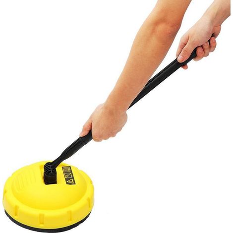 Hochdruck-Flächenreiniger für Kärcher K2–K7 Hochdruckreiniger, Testbericht zum Flächenreiniger, Bürste für Kärcher, Rotationsbürste für (1/5)