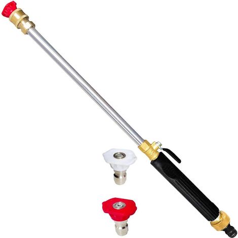 High Pressure Power Washer Wands Universal Adjustable Nozzle Watering Sprayer (1/5)