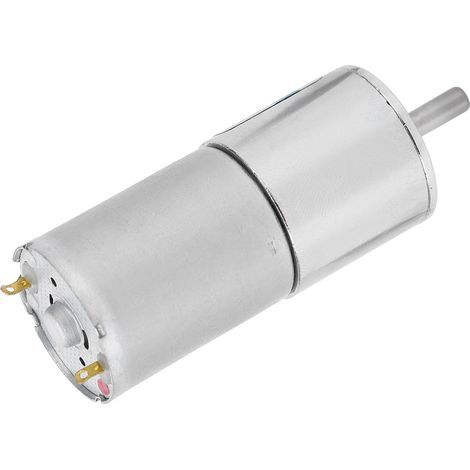 Mikro-Gleichstrom-Getriebemotor, niedrige Drehzahl, Rechts-/Linkslauf, Permanentmagnet, für automatisierte Industrieanwendungen, 12 V, XD-25GA370, 20 U/min (1/5)