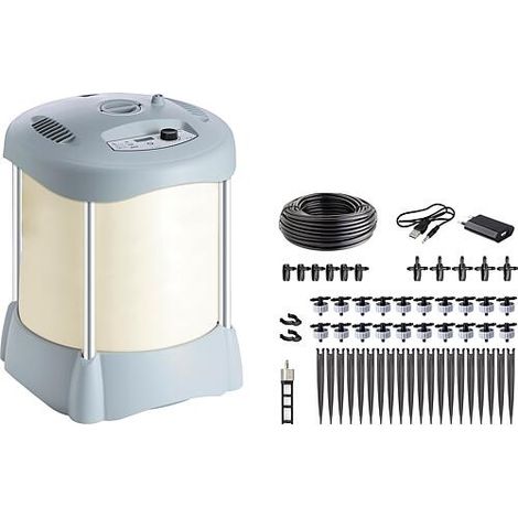 Kit d'irrigation goutte à goutte 30 L USB/piles Ø1/4" - Claber