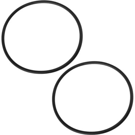 2 joints toriques de couvercle de filtre à sable, joints d'étanchéité P6563 compatibles Bestway Flowclear 1000 1200 1500, 125x115x5mm noir (1/5)