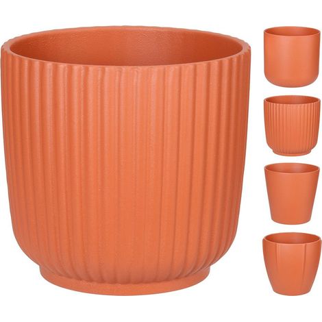 PROGARDEN maceta ceramica 15 cm surtidas , Maceta cerámica 15 cm surtidasDecorados surtidos, se envía según contabilidadFabricadas en barro cocidoAptas para exteriores