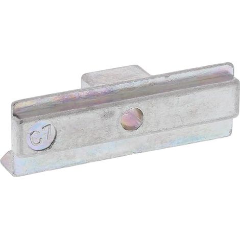 THIRARD - Monomax Recessed Bedroom Door Lock - 50mm Axle - Deep Steel Chest - 2 Turn Mechanism - Stainless Steel Round Ends - 1 Key - Flat Zinc Plated Steel Strike - Grey (1/4)