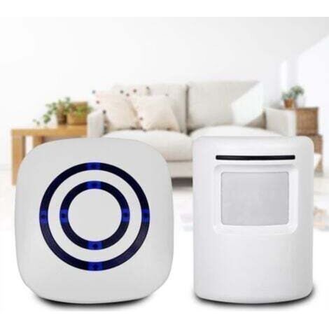 Driveway Patrol Garage Motion Sensor Wireless Alert Secure System Alarm Doorbell-- (1/5)