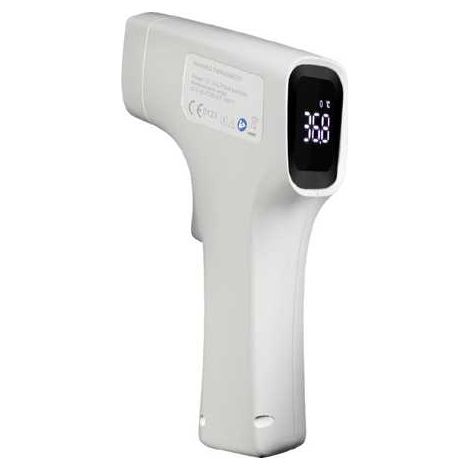 Thermomètre à distance de la température corporelle - numérique - sans contact - classe médicale 2