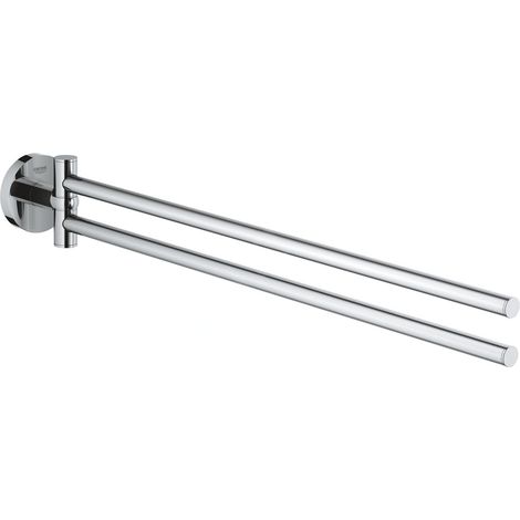 GROHE START QUICKFIX 41183000 PORTE-SERVIETTES DOUBLE CHROME (1/3)