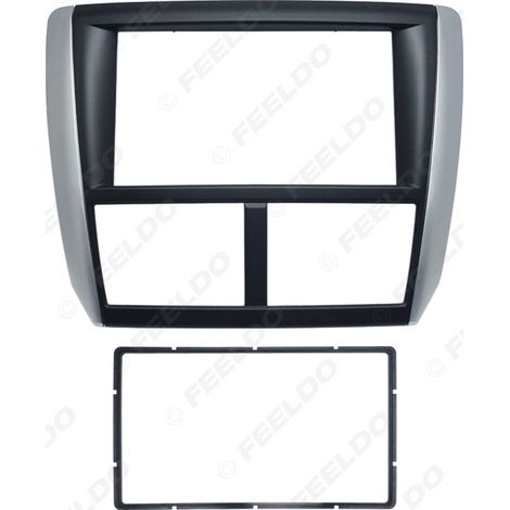 Suitable for Subaru Forester Impreza audio system upgrade frame panel, double DIN fascia for car DVD navigation system (1/5)