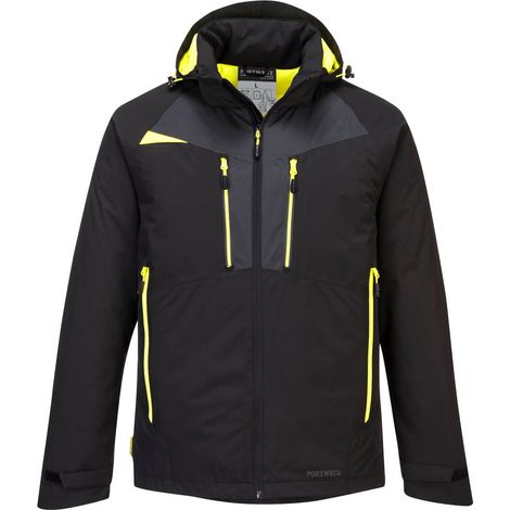 Parka Hiver Dx4 Couleur : Noir Taille Xxxl - Portwest (1/2)