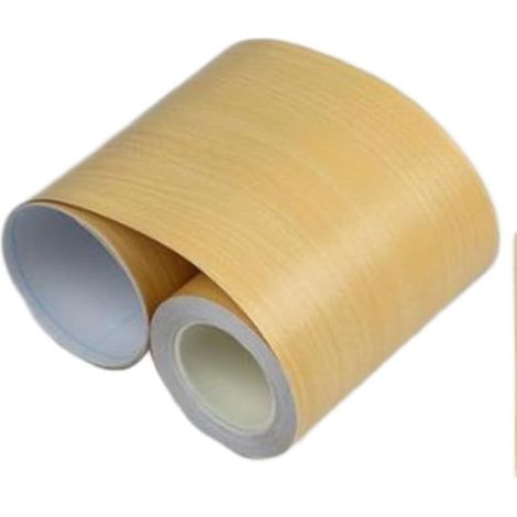 Bordure en quart de cercle en PVC - 5 cm x 10 m - Flexible - Pour bords de mur et carrelage de sol - Étanche - Pour bricolage domestique (A) (1/5)