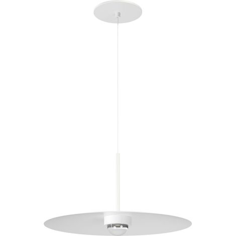 Beneito & Faure Hat Suspension Recessed 8W 83º 3000K Bianco Mate - Lampada a sospensione LED professionale per interni a luce calda (1/5)