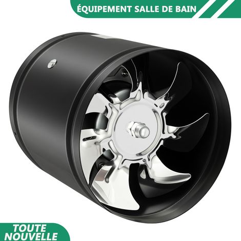 WAOBDLA Ventilateur d'échappement 40W 600m³/h/353CFM Ventilateur d'échappement Ventilateur d'échappement 2800r/min (1/5)