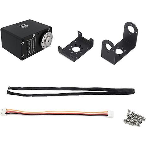 Waveshare 85 kg·cm Aluminiumlegierungsmotor, hohe Präzision, hohes Drehmoment, 360° programmierbarer Magnet-Encoder, RS485, Servomotor A (1/5)