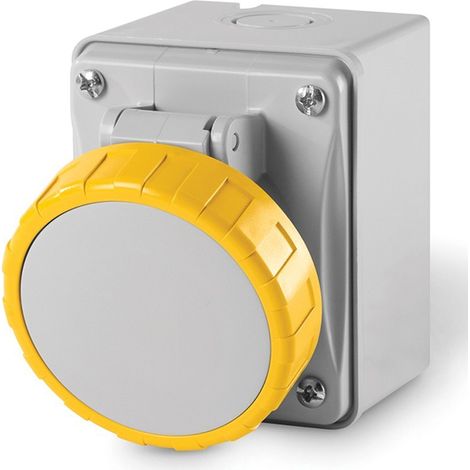 SCAME 527.3252 3P+N+T Outlet, IP67, 32A, 4h, 100–130V, 50Hz