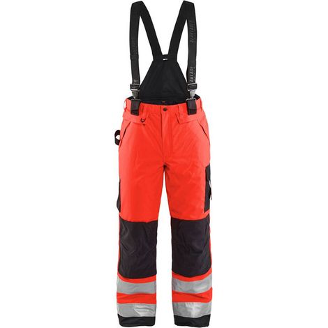 Pantalon hiver haute visibilité Rouge fluo/Noir - 188519775599 - Blaklader - taille 46 (1/4)