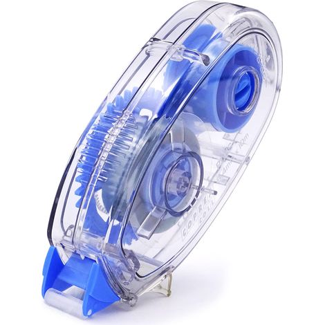 Lebez 6006 nastro di correzione 10 m Blu, Trasparente 1 pz (1/4)