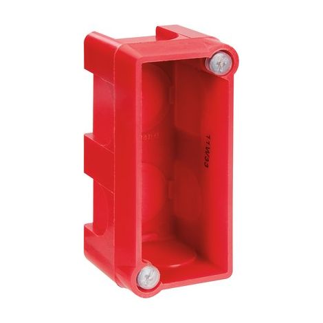 Boîte monoposte Batibox maçonnerie pour 1 module profondeur 40mm LEGRAND 080140
