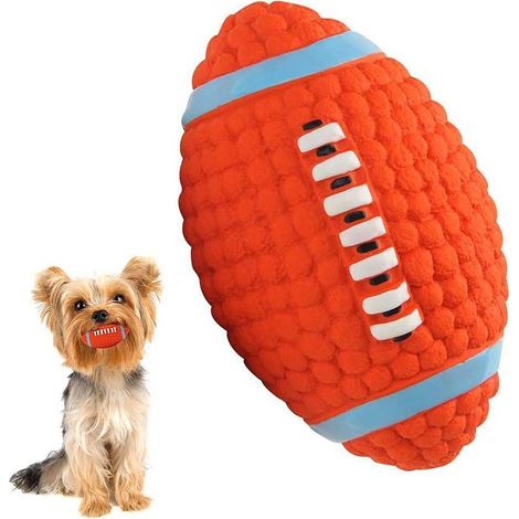 Balles en caoutchouc pour chiens de petite, moyenne et grande taille - Balles interactives flottantes et rebondissantes pour chiens à mâcher doux, idéales pour les sports aquatiques et les jeux de lan (1/4)