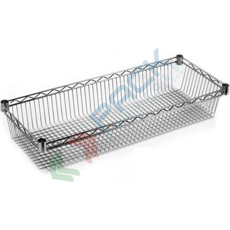 Ripiano contenitore per composizione scaffale cm 46x90,7 cm - serena group (1/2)