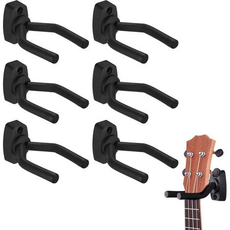 crochets bas, crochets muraux, support pour guitare, crochets pour ukulélé, crochets pour guitare (1/5)