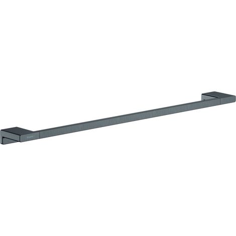 Hansgrohe AddStoris - Toallero, longitud 65 cm, cromo negro cepillado 41747340