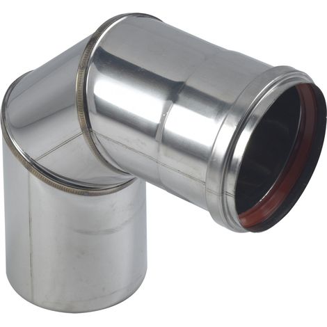 Coude 87° inox 316 condens 150 4/10 +joint