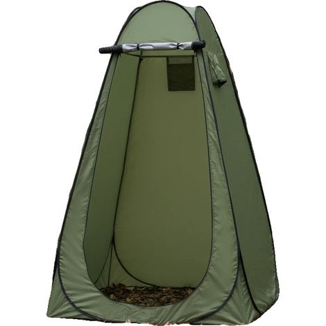 Tragbares Toilettenzelt, 1,2m x 1,2m x 1,9m Abmessungen, 1 Personen Kapazität, Wasserdichtheitsindex 1000mm, Bruttogewicht 1,05kg, (1/5)