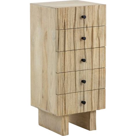 Chiffonnier en bois de manguier Wally (1/5)