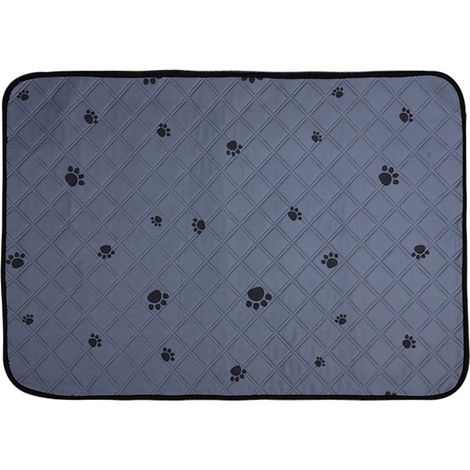 Tapis Auto-Chauffant Pour Chien Et Chat - Tapis Thermique Sans Électricité Avec Fond Antidérapant - Gris - 70 x 100 cm - 1 Pièce (1/5)