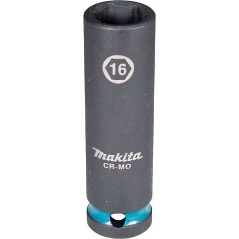 Makita E-16461  chiave a  bussola 1/2"  SW16 Impact  Black lunga
