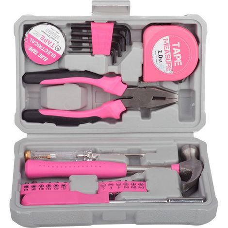 Kit Outils - 24 Pièces - Acier - Boîte Compacte Format Livre - Pour Réparations Maison Bureau Étudiant - 1 Unité (1/5)