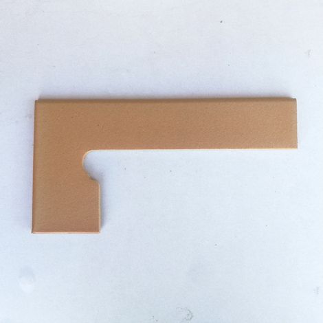 Battiscala sinistro klinker per serie natural classic colore natural - 1pz (1/2)