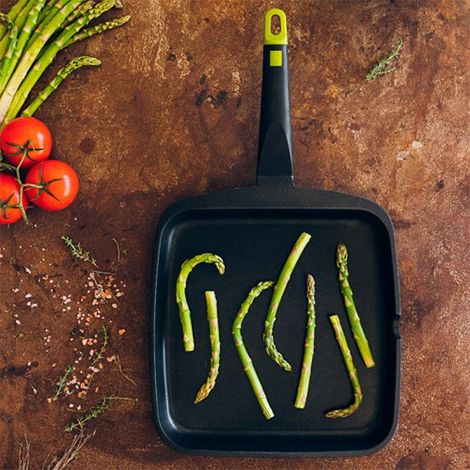 Grill Liso Aluminio Fundido Foodie 28 Cm Induccion (1/2)
