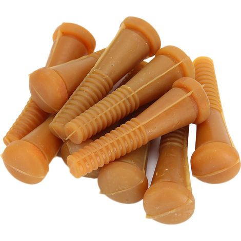 Lot de 10 barres d'épilation en caoutchouc pour volailles (poulets, canards, oies) - Accessoire pour fil (1/5)