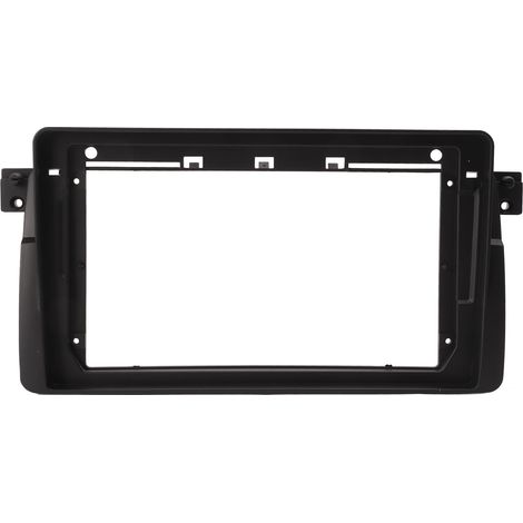 Kit d'installation pour autoradio 9 pouces (23 cm) avec façade et panneau de contour pour tableau de bord, compatible avec BMW Série 3 E46 (1998-2005) (1/5)