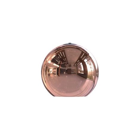 Globe verre cuivré 25 cm abat-jour E27 Nowodvorski Polaris