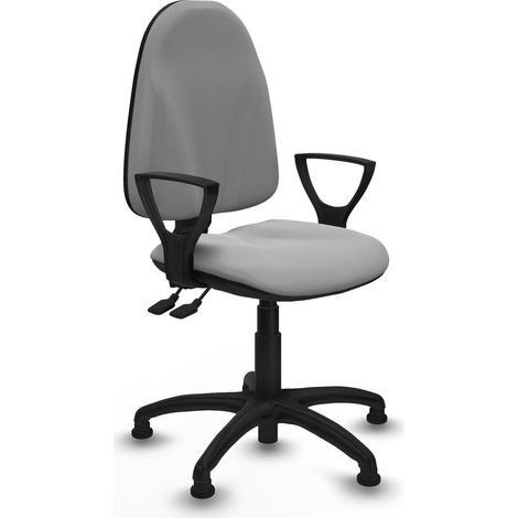 Piqueras y Crespo Algarra silla de oficina gris claro (1/3)