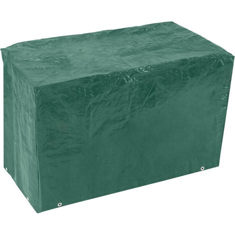 Housse de protection étanche pour barbecue 91x55x53cm Toile imperméable en polyéthylène 8 œillets métalliques pour maintien Primematik (1/5)