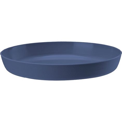 Soucoupe en plastique pour pot d'azalée 14 cm bleu marine (1/3)