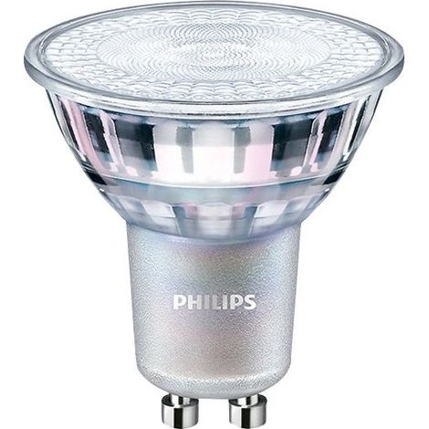 Ampoule LED Spot GU10 50W Blanc Chaud, Verre, Lot de 2 (1/5)