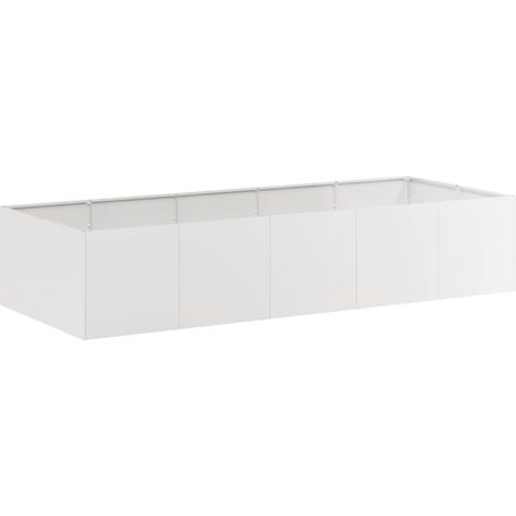 Maison Exclusive - Pflanzkübel 200x80x40 cm Edelstahl