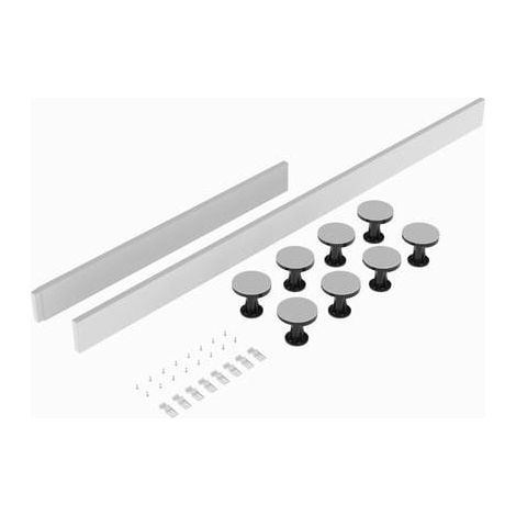 Signature Shower Tray Riser Kit (Rectangular Models up to 1200mm) - Gloss White