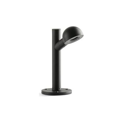 Faro BROT Lampada da esterno con piedistallo da 20 cm nera 2700K IP65 (1/4)
