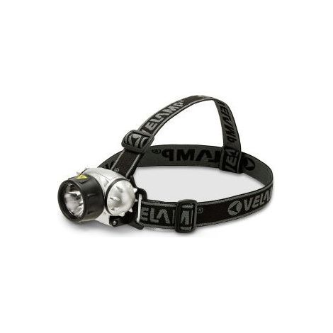 Kai Majestic torcia frontale LED ricaricabile 400 lm 5 modalità con fascia e clip IP44